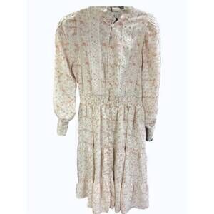 NEW MAGNETIC women's merrill floral dress in white multi